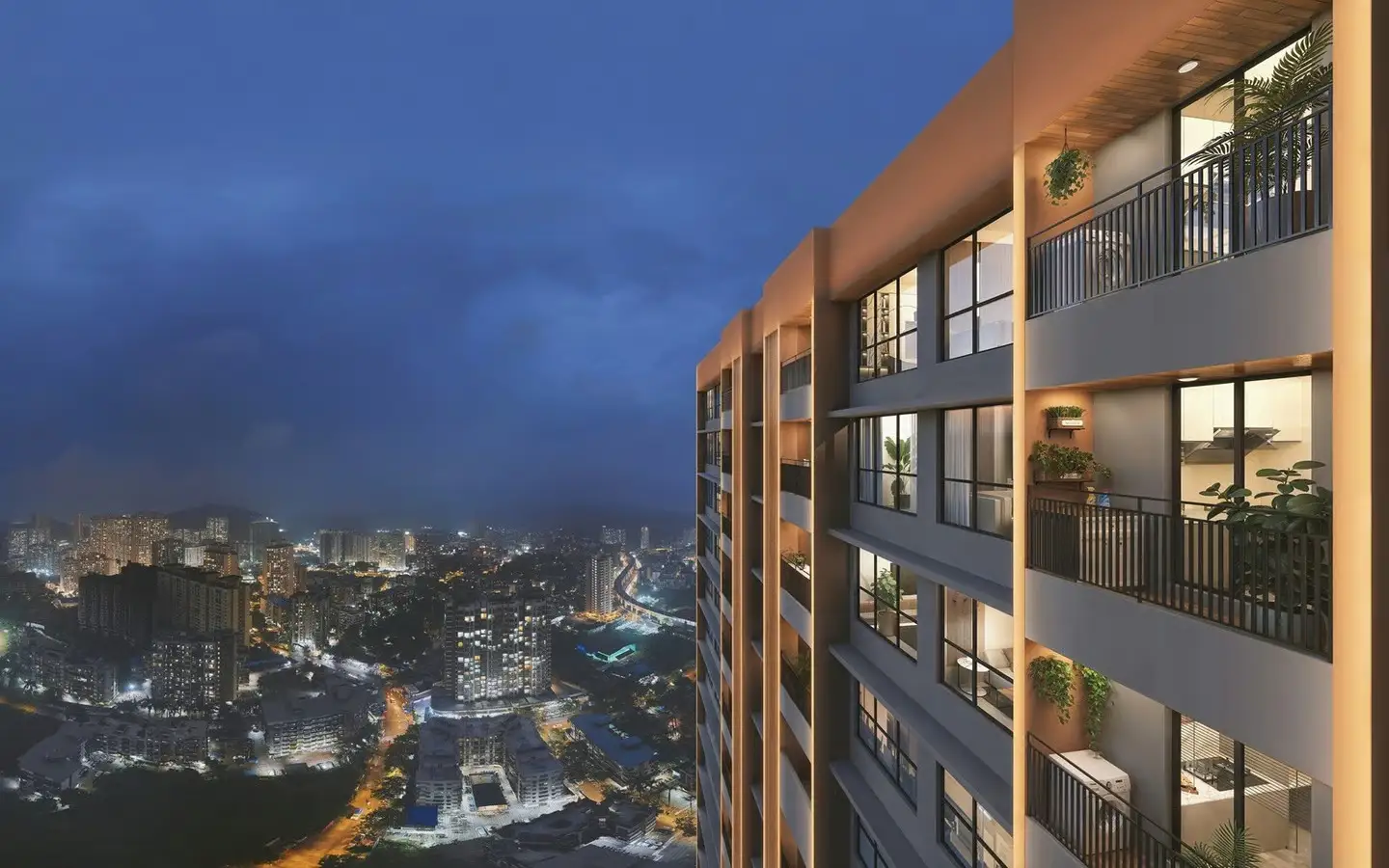 Luxury Apartment Building